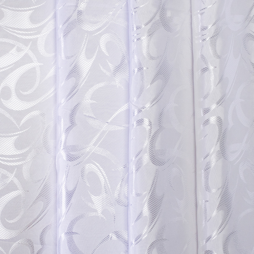 Маломеры Портьерная ткань 150 см 27 цвет белый 1,5 м фото 1