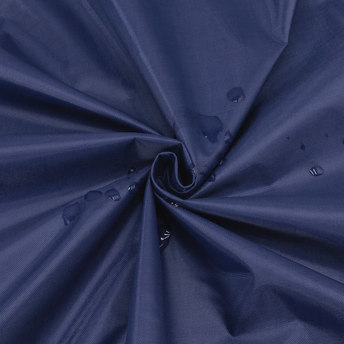Ткань на отрез Оксфорд 420D №4 PVC DIAMOND цвет темно-синий фото 1