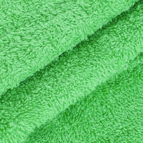 Простынь махровая цвет Зеленый 155/200 фото 3