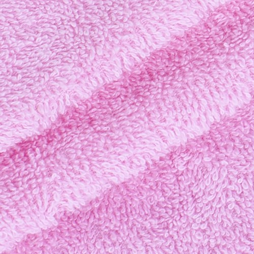 Простынь махровая цвет Розовый 155/200 фото 2