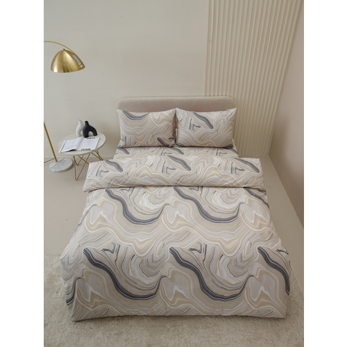 Постельное белье k12970-05 2-х сп с евро простыней с наволочками 50/70 фото 15