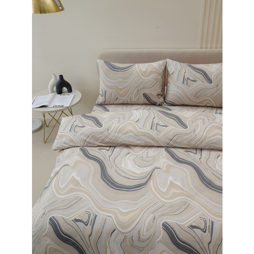 Постельное белье k12970-05 2-х сп с евро простыней с наволочками 50/70 фото 14