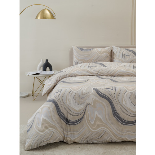 Постельное белье k12970-05 2-х сп с евро простыней с наволочками 50/70 фото 12