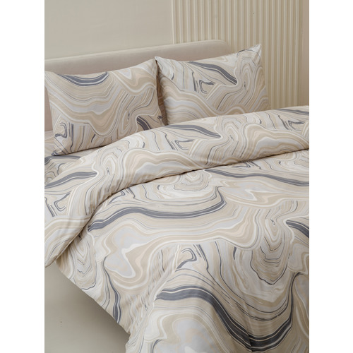 Постельное белье k12970-05 2-х сп с евро простыней с наволочками 50/70 фото 7