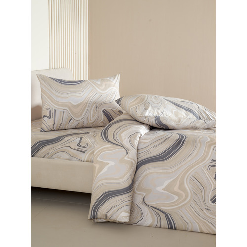 Постельное белье k12970-05 2-х сп с евро простыней с наволочками 50/70 фото 4