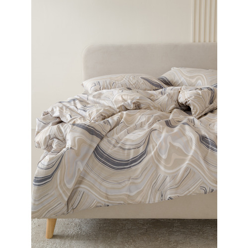 Постельное белье k12970-05 2-х сп с евро простыней с наволочками 50/70 фото 3