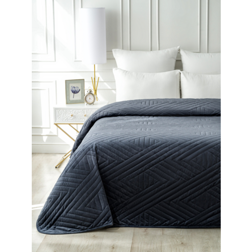 Покрывало VT велюр Crystal 220х240 цвет 433 фото 4