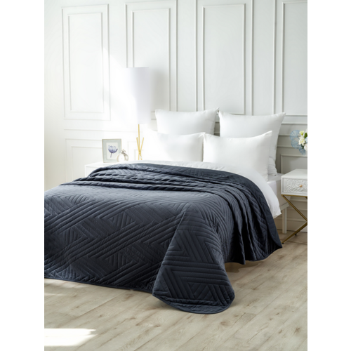 Покрывало VT велюр Crystal 220х240 цвет 433 фото 2