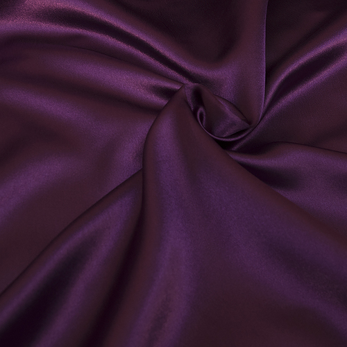Шелк искусственный 100% полиэстер 220 см цвет фиолетовый фото 2