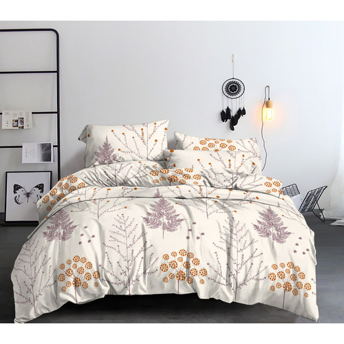 Постельное белье VT из полисатина 90202 2-х сп с евро простыней с наволочками 70/70 фото 1