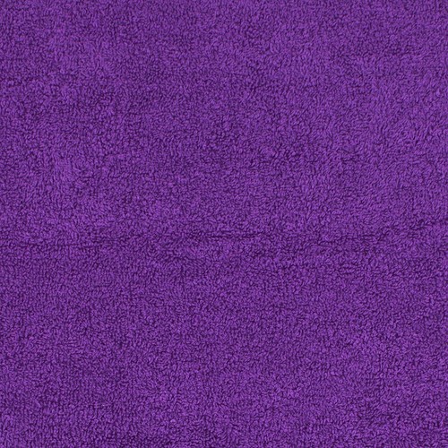 Простынь махровая цвет Темно-фиолетовый 155/200 фото 3