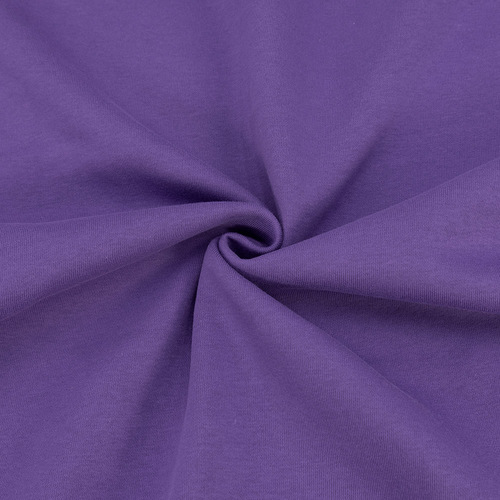 Ткань на отрез футер 3-х нитка начес №105 цвет фиолетовый фото 1