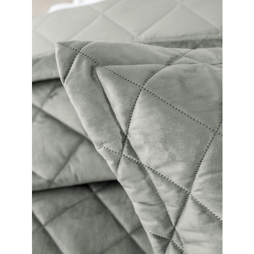 Покрывало VT велюр 260х240 + 2 нав 50х70 цвет 17-4013 фото 2