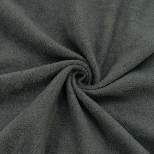 Ткань на отрез флис цвет Серый фото 1