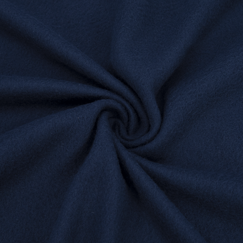 Ткань на отрез флис цвет Темно-синий фото 4