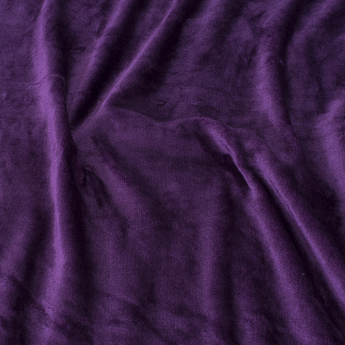 Покрывало бубон 200/220 цвет фиолетовый фото 3