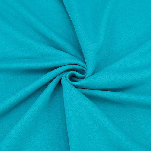 Ткань на отрез футер 3-х нитка диагональный цвет изумруд фото 1