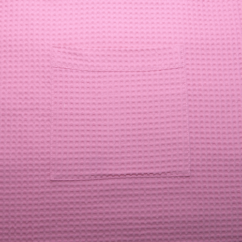 Набор для сауны вафельный женский 3 предмета цвет розовый фото 3