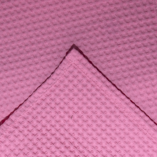 Набор для сауны вафельный женский 3 предмета цвет розовый фото 7