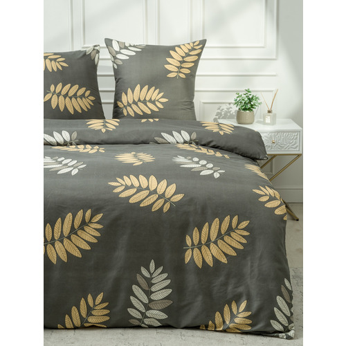 Постельное белье VT из полисатина DJL6652 2-х сп с евро простыней с наволочками 70/70 фото 14