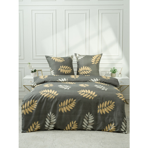 Постельное белье VT из полисатина DJL6652 2-х сп с евро простыней с наволочками 70/70 фото 15