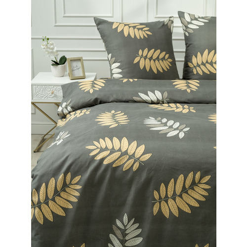 Постельное белье VT из полисатина DJL6652 2-х сп с евро простыней с наволочками 70/70 фото 13