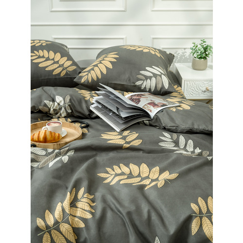 Постельное белье VT из полисатина DJL6652 2-х сп с евро простыней с наволочками 70/70 фото 10