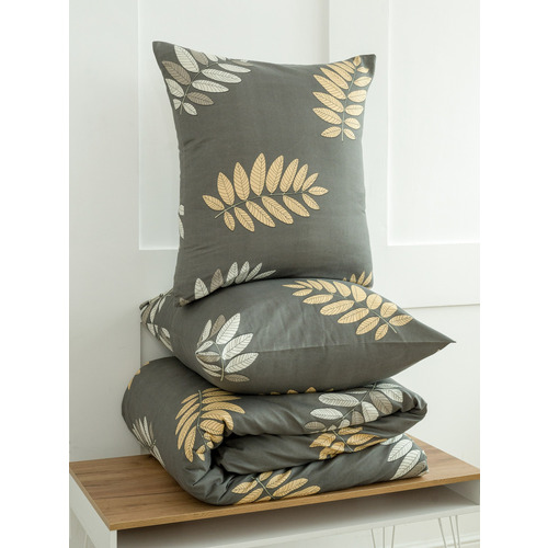 Постельное белье VT из полисатина DJL6652 2-х сп с евро простыней с наволочками 70/70 фото 4