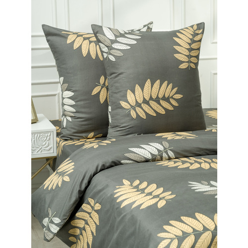 Постельное белье VT из полисатина DJL6652 2-х сп с евро простыней с наволочками 70/70 фото 3