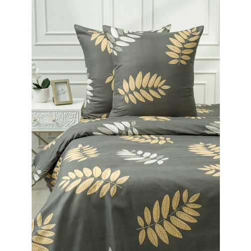 Постельное белье VT из полисатина DJL6652 2-х сп с евро простыней с наволочками 70/70 фото 2