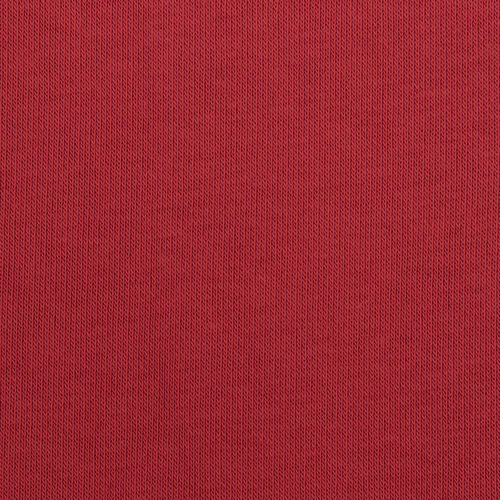 Ткань на отрез футер 3-х нитка компакт пенье начес цвет красный фото 2