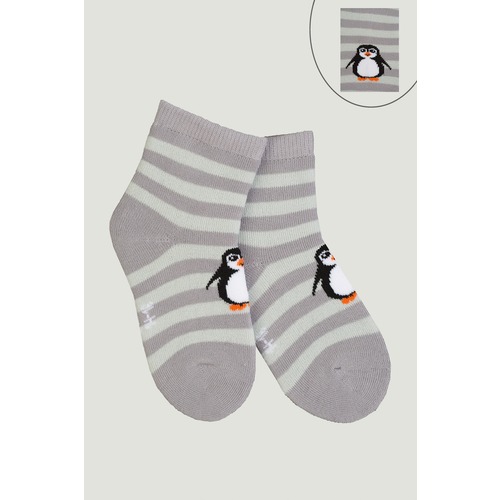 Носки Пингвин детские плюш 4794 р 14-16 фото 2