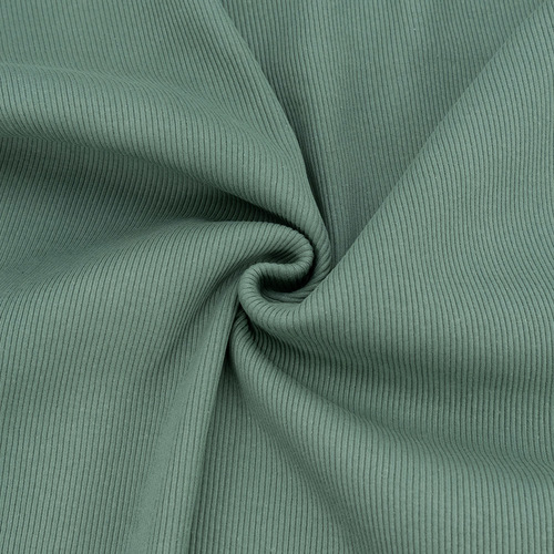 Ткань на отрез кашкорсе 3-х нитка с лайкрой цвет зеленый фото 1