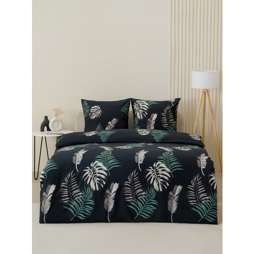 Постельное белье VT из полисатина DJL7126 2-х сп с евро простыней с наволочками 70/70 фото 8