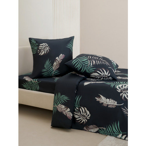 Постельное белье VT из полисатина DJL7126 2-х сп с евро простыней с наволочками 70/70 фото 5