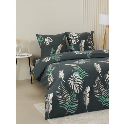 Постельное белье VT из полисатина DJL7126 2-х сп с евро простыней с наволочками 70/70 фото 7