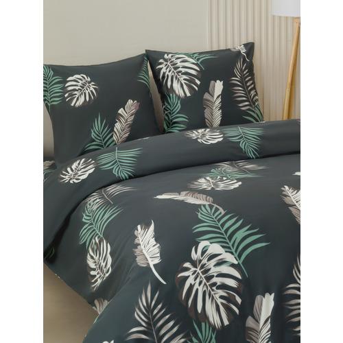 Постельное белье VT из полисатина DJL7126 2-х сп с евро простыней с наволочками 70/70 фото 6