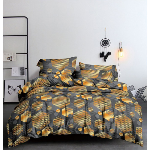 Постельное белье VT из полисатина 1507-11 2-х сп с евро простыней с наволочками 70/70 фото 1