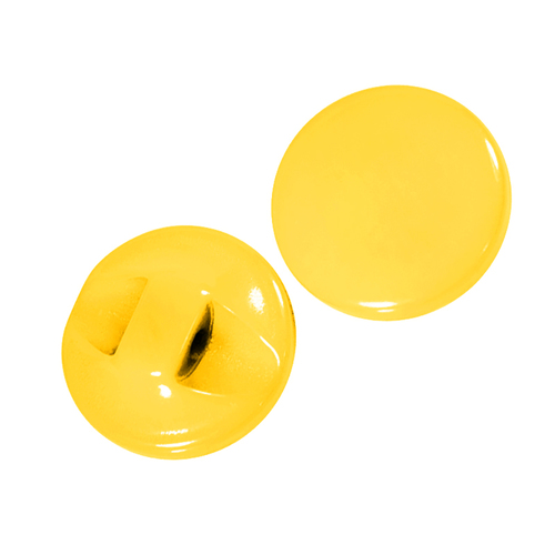 Пуговицы Карамель 11 мм цвет желтый упаковка 24 шт фото 1