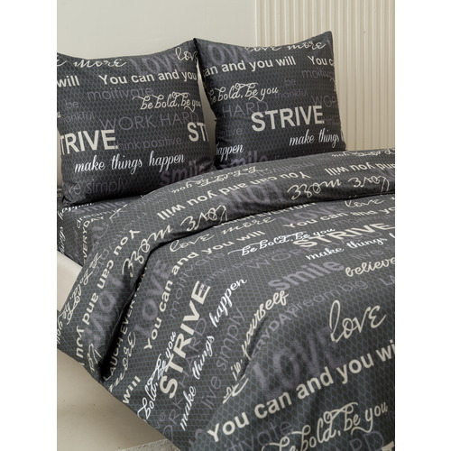 Постельное белье VT из полисатина 5044 2-х сп с евро простыней с наволочками 70х70 фото 7