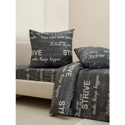 Постельное белье VT из полисатина 5044 2-х сп с евро простыней с наволочками 70х70 фото 6