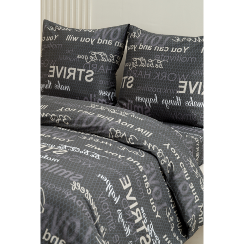 Постельное белье VT из полисатина 5044 2-х сп с евро простыней с наволочками 70х70 фото 3