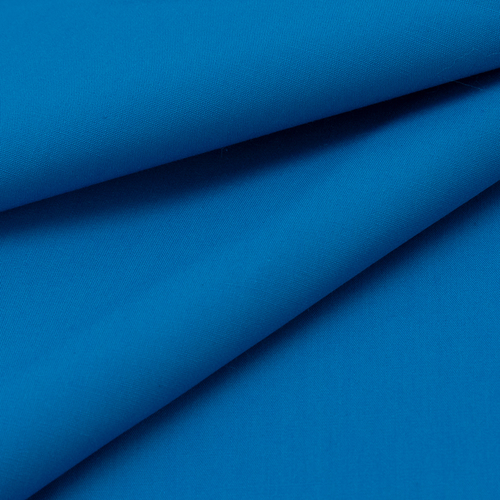 Ткань на отрез тиси 150 см цвет насыщенно-голубой 13 фото 4