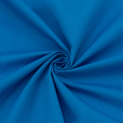 Ткань на отрез тиси 150 см цвет насыщенно-голубой 13 фото 1