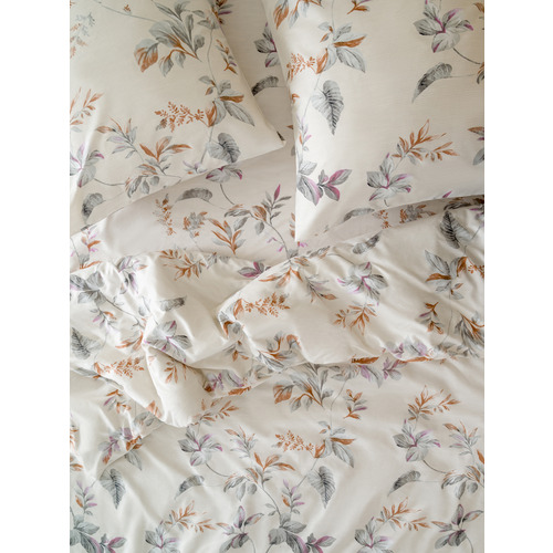 Постельное белье VT из полисатина 245947 2-х сп с евро простыней с наволочками 70/70 фото 4