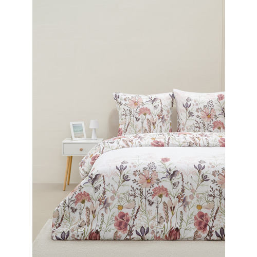 Постельное белье VT из полисатина 10690 2-х сп с евро простыней с наволочками 70/70 фото 9