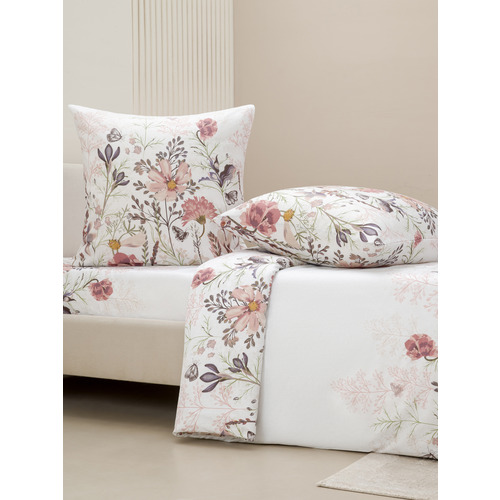 Постельное белье VT из полисатина 10690 2-х сп с евро простыней с наволочками 70/70 фото 6