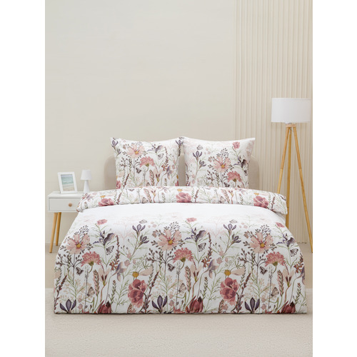 Постельное белье VT из полисатина 10690 2-х сп с евро простыней с наволочками 70/70 фото 1