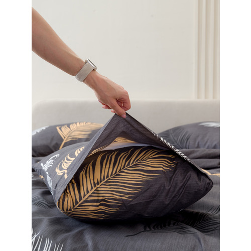 Постельное белье 4009/2 2-х сп с евро простыней с наволочками 50/70 фото 10