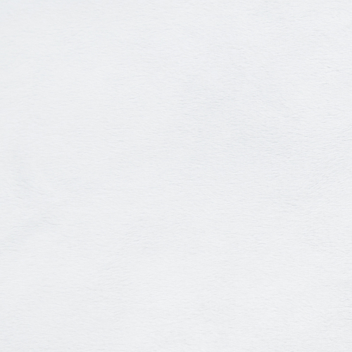 Мерный лоскут Плюш Минки гладкий Китай 180 см/85 см цвет белый фото 3